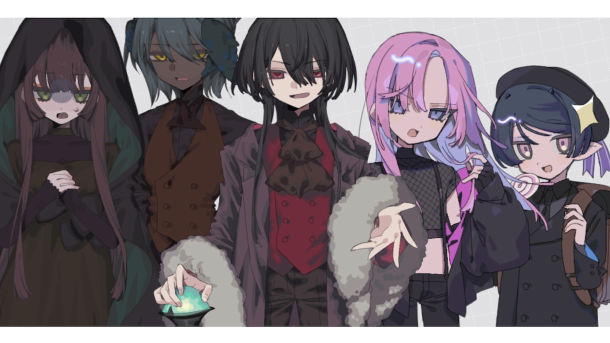 商業利用可◎ポップなキャライラスト描きます ＼立ち絵からキャラ・衣装デザインまで／ イメージ7