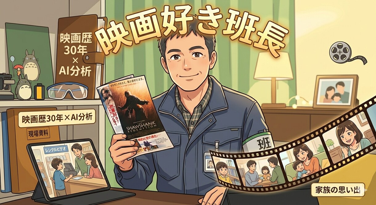映画好き班長が伝授！あなたに最高の映画選びます 映画歴30年×AI分析！今の気分に刺さる作品を厳選提案します イメージ1