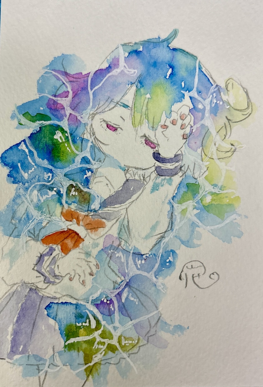 あなたの詩をイメージさせて描かせて頂きます あなたの詩に私が水彩でイラスト化しちゃいます！ イメージ2