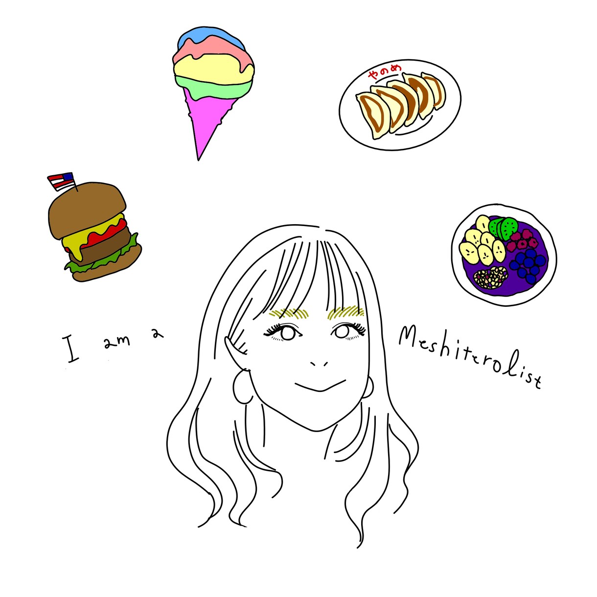 ゆる大人かわいい似顔絵描きます ゆるっとかわいい、頑張りすぎないあなたをイラストに イメージ1