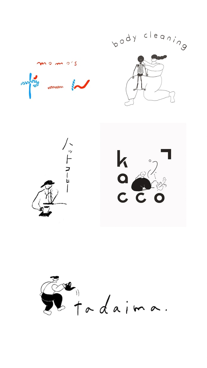 ついつい気になるロゴ作成します ひと目見たら気になる手書きロゴ イメージ1