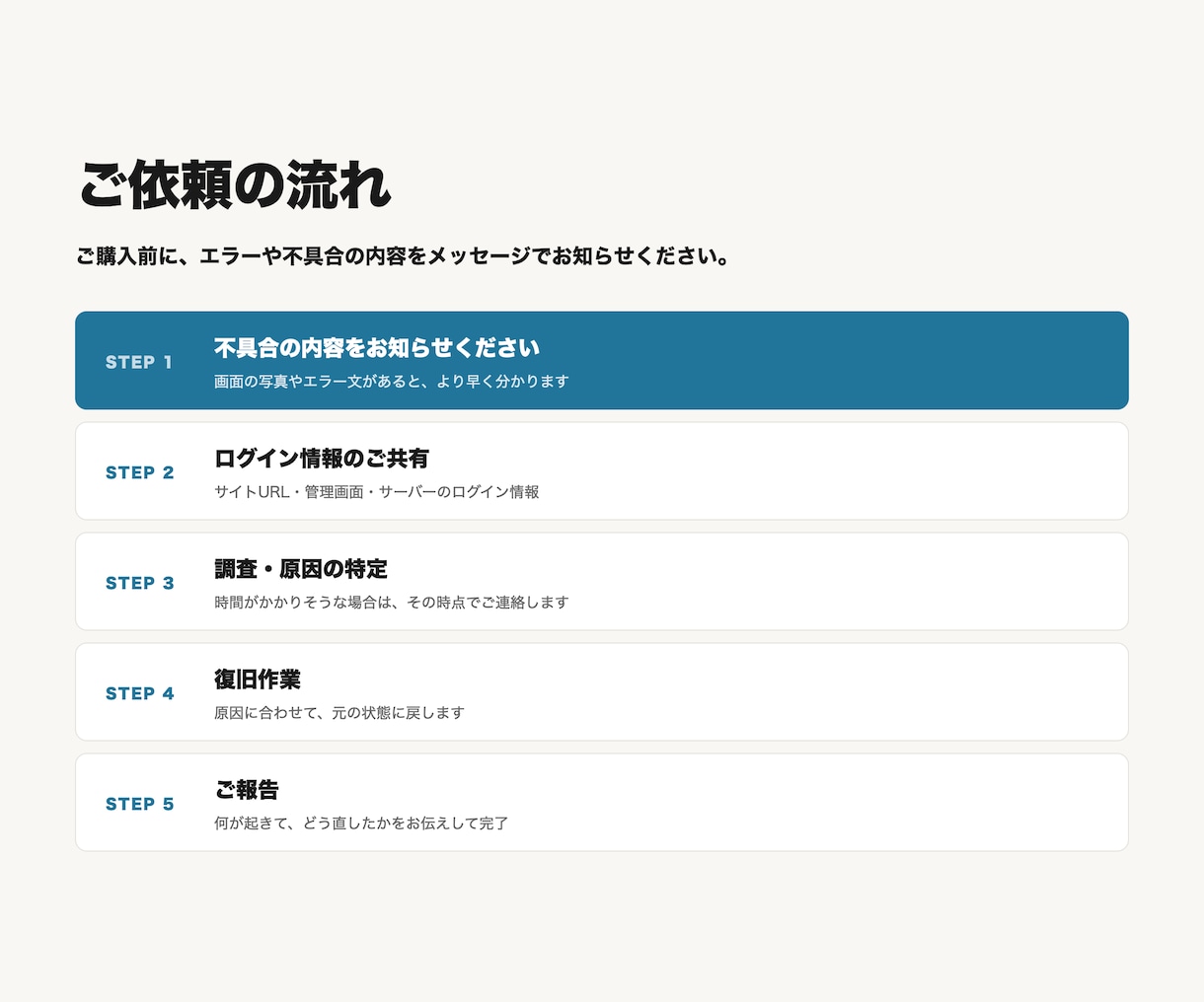 WordPressエラー修理・復旧・修復解決します サイト不具合、修正、設定、緊急、ログイン 最短1時間で完了 イメージ5