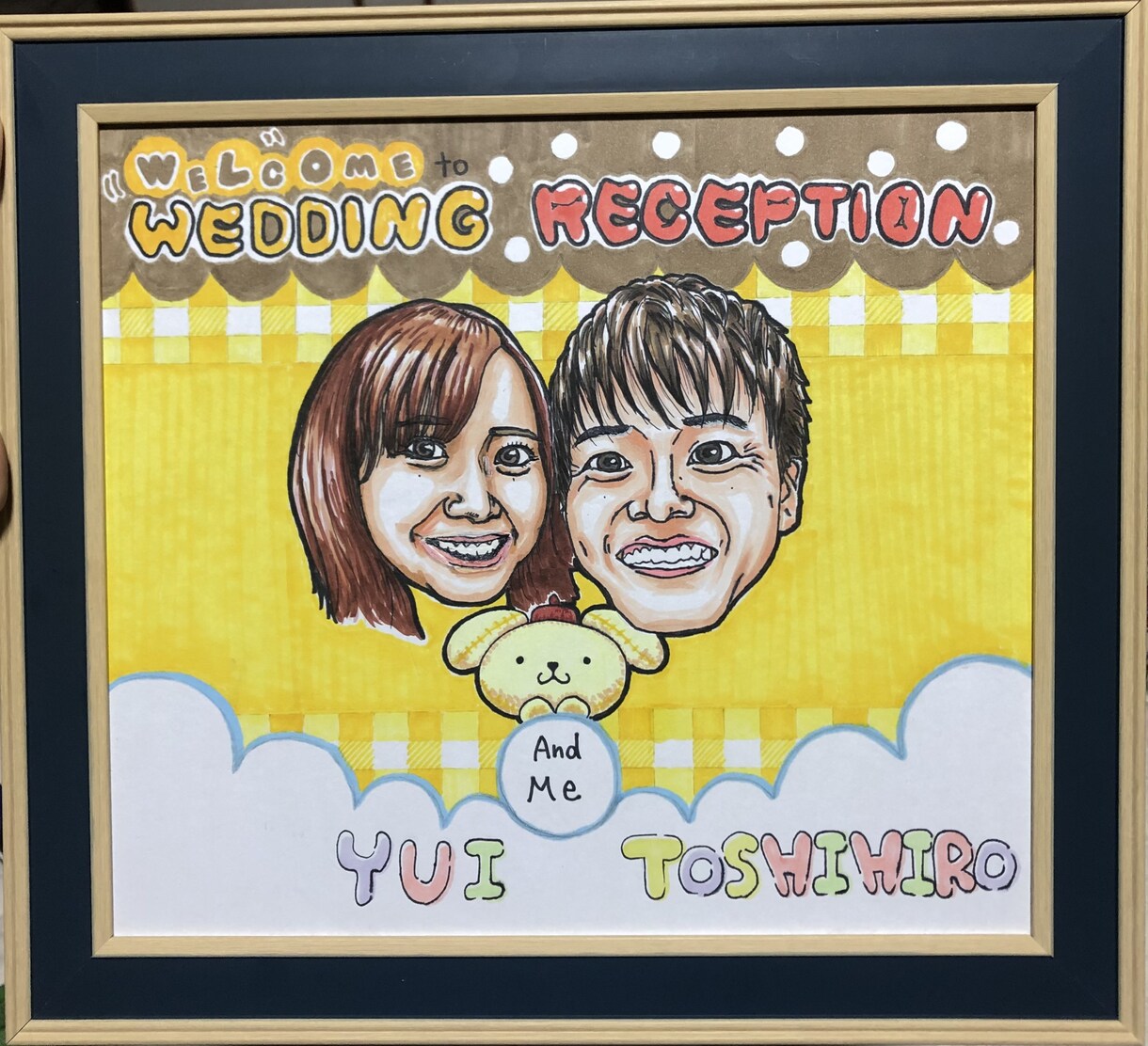 誕生日や結婚式のウェルカムボードをお描きします 誕生日や結婚式のウェルカムボードを探しの方へ イメージ4