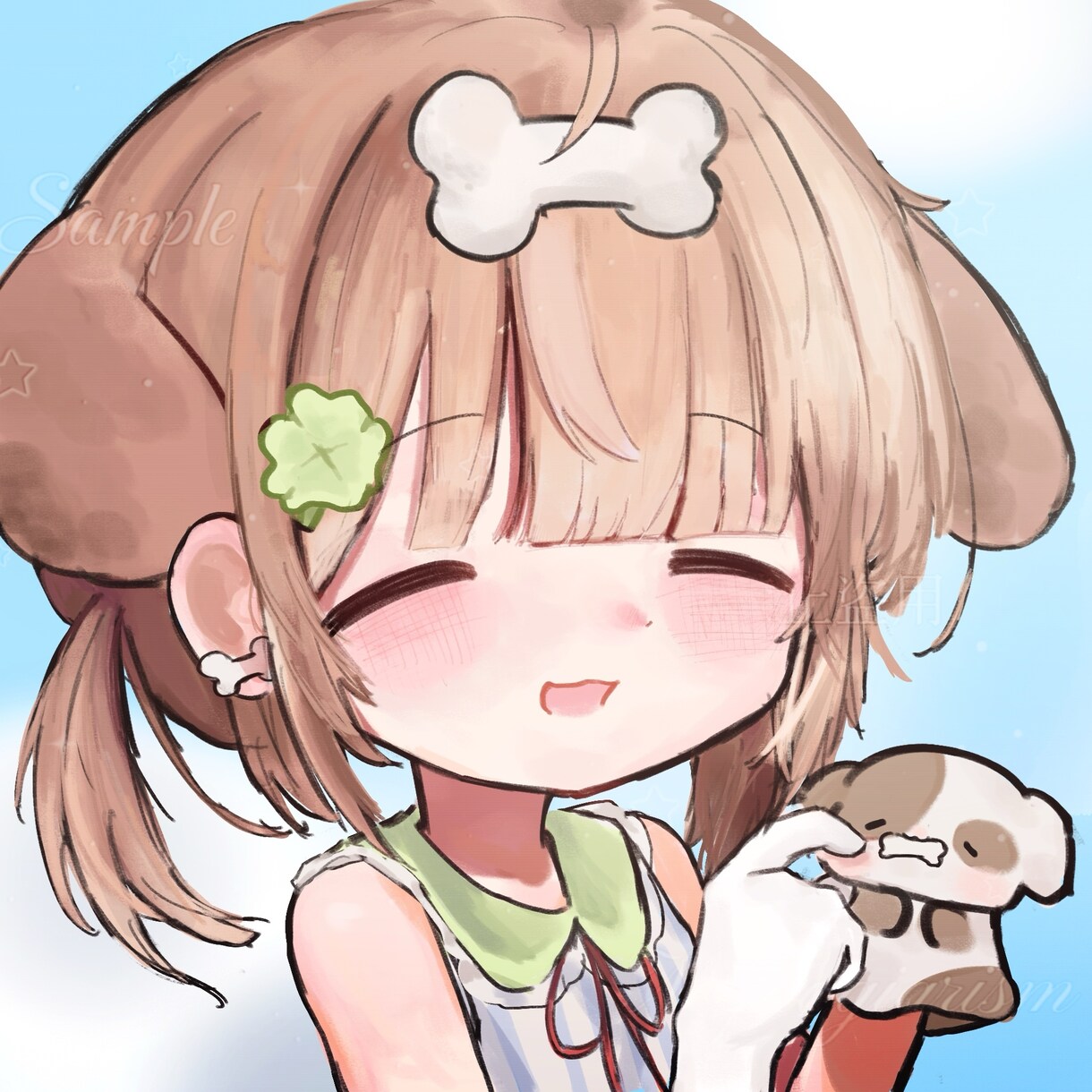 アイコンを描かせていただきます かわいい女の子のアイコンを描かせてください！ イメージ8