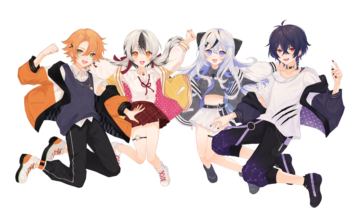 1枚絵、SDイラストなど制作します かわいい系の少年少女のイラストが描けます！ イメージ2