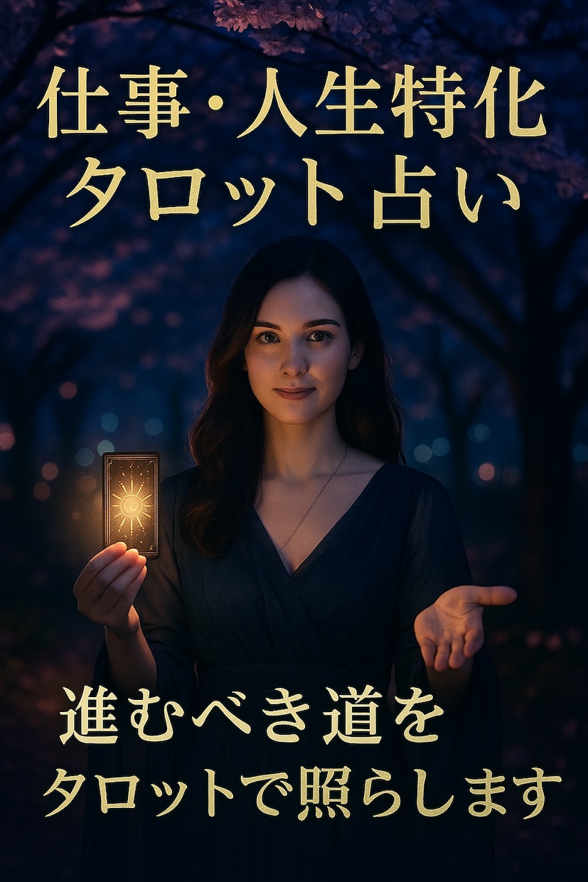 職場の人間関係や転職の迷いをタロットで占います 職場の人間関係や転職の不安を、タロットでやさしく占います イメージ1