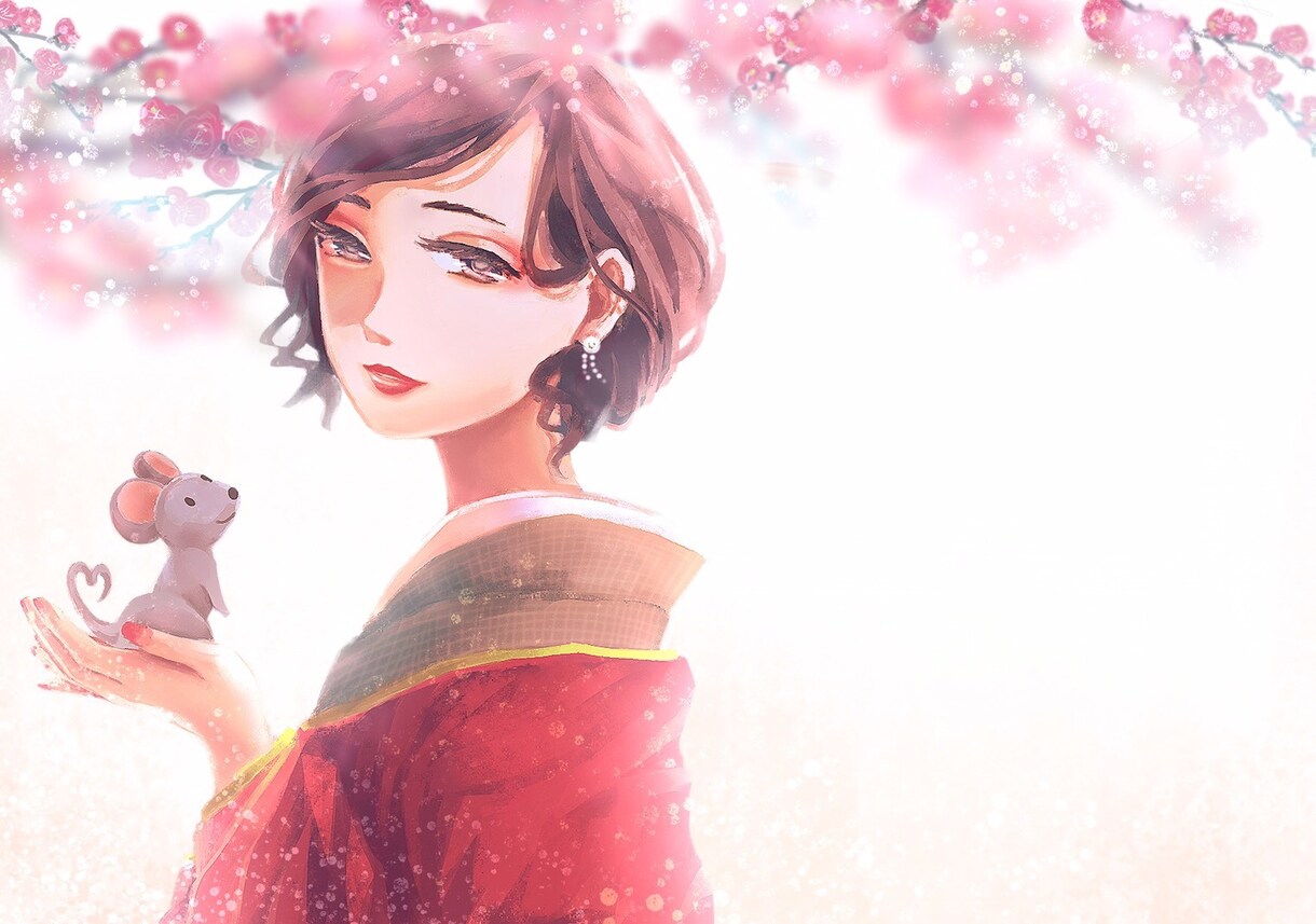 イラストオーダー【厚塗り】 描きます 書籍/ポストカード・メッセージカード等OK イメージ2