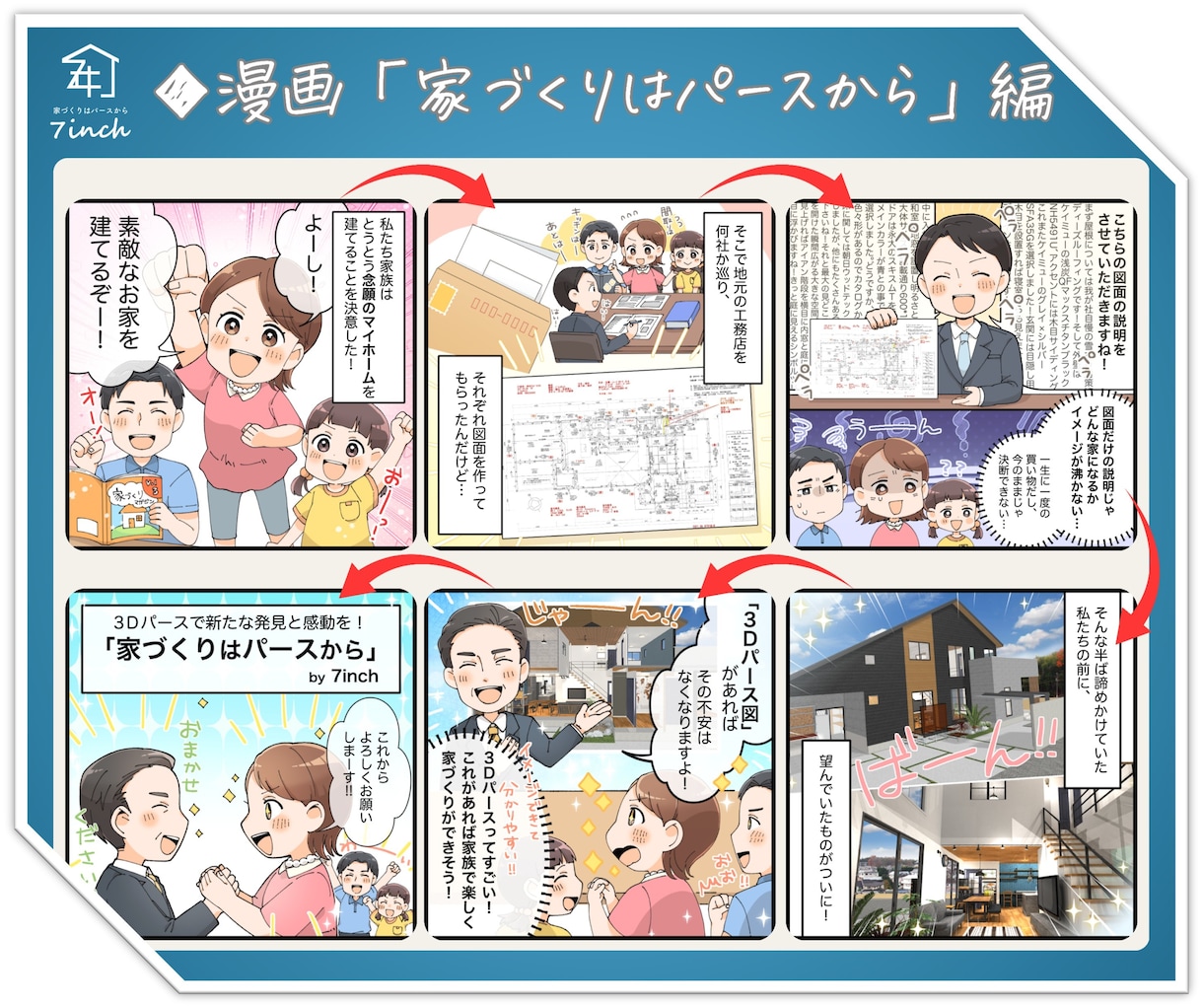 家づくり検討中の方、理想のイメージを形にします 【家づくりはパースから】3Dパースで新たな発見と感動を。 イメージ7
