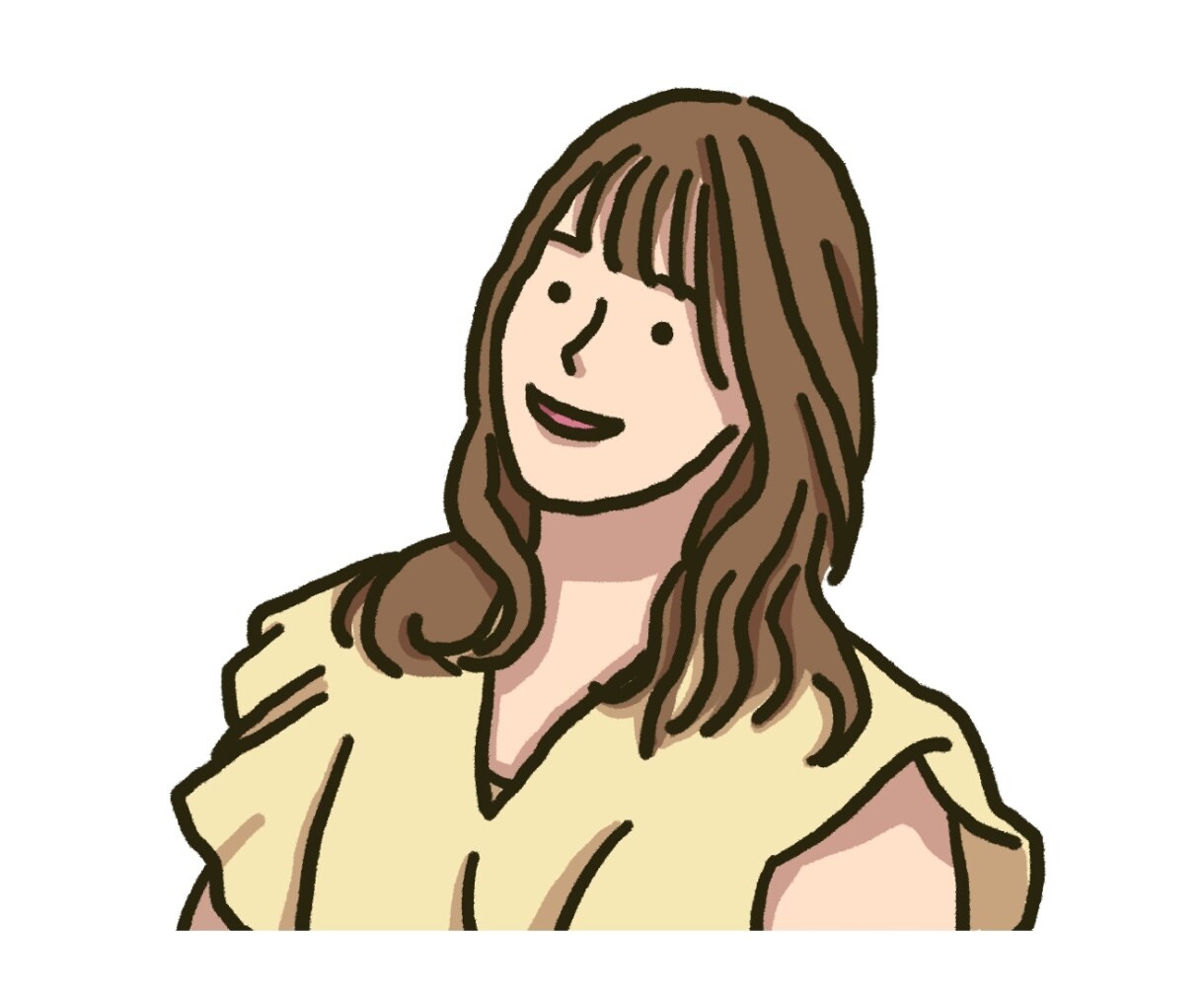 シンプルでオシャレな線画アイコンを作ります SNSアイコン、投稿・名刺の挿絵、待ち受け、結婚式などに！ イメージ8