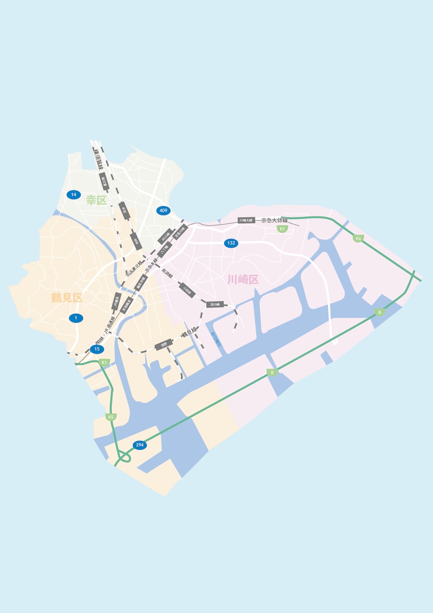 簡易的で分かりやすい地図を制作します シンプルでパッと分かりやすい地図が必要な方へ！ イメージ2
