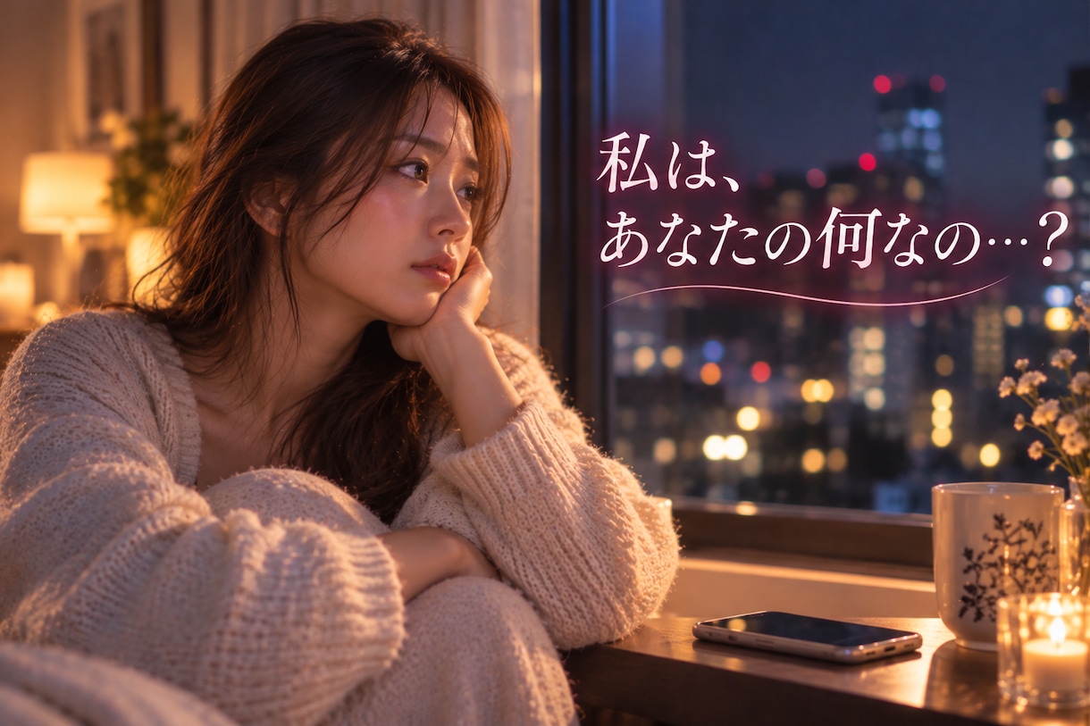 曖昧な関係・彼の本音を男性目線で丁寧に読み解きます はっきりしない関係に疲れた心に、そっと寄り添います。 イメージ3