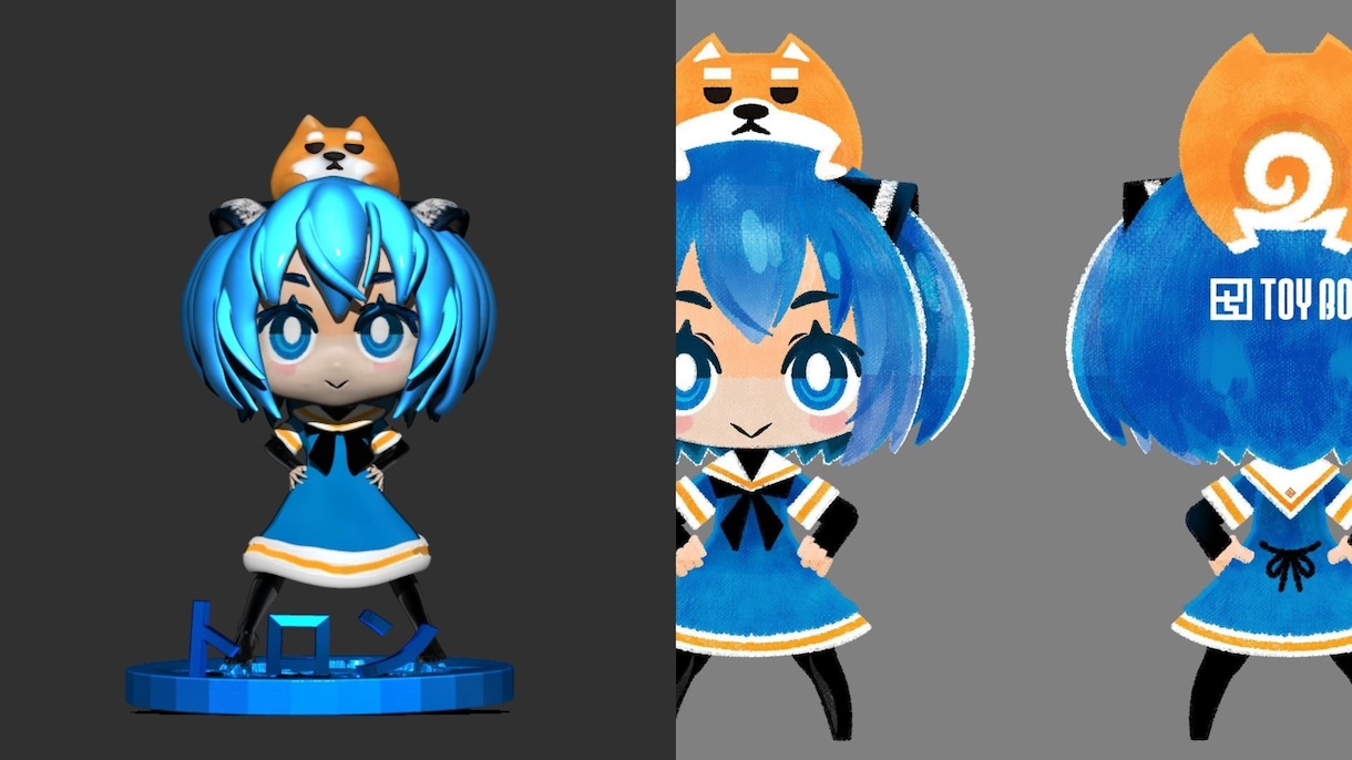 3Dモデリングでフィギュア作成します スピード重視でSTLデータと原型をお届けします。 イメージ8