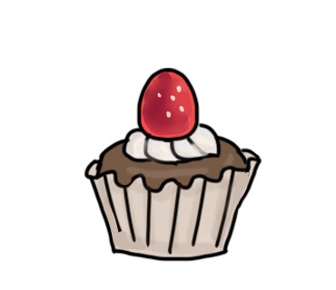 簡単なコーヒーや、フードのイラストを描きます カフェっぽい感じで、簡単な手描きのイラストを描きます イメージ4