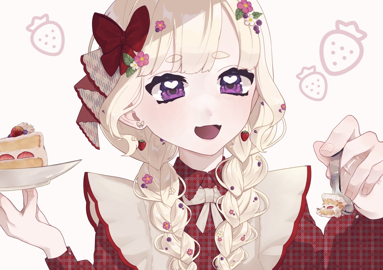 立ち絵・1枚絵制作します かわいくてポップなイラストを描きます❕ イメージ1