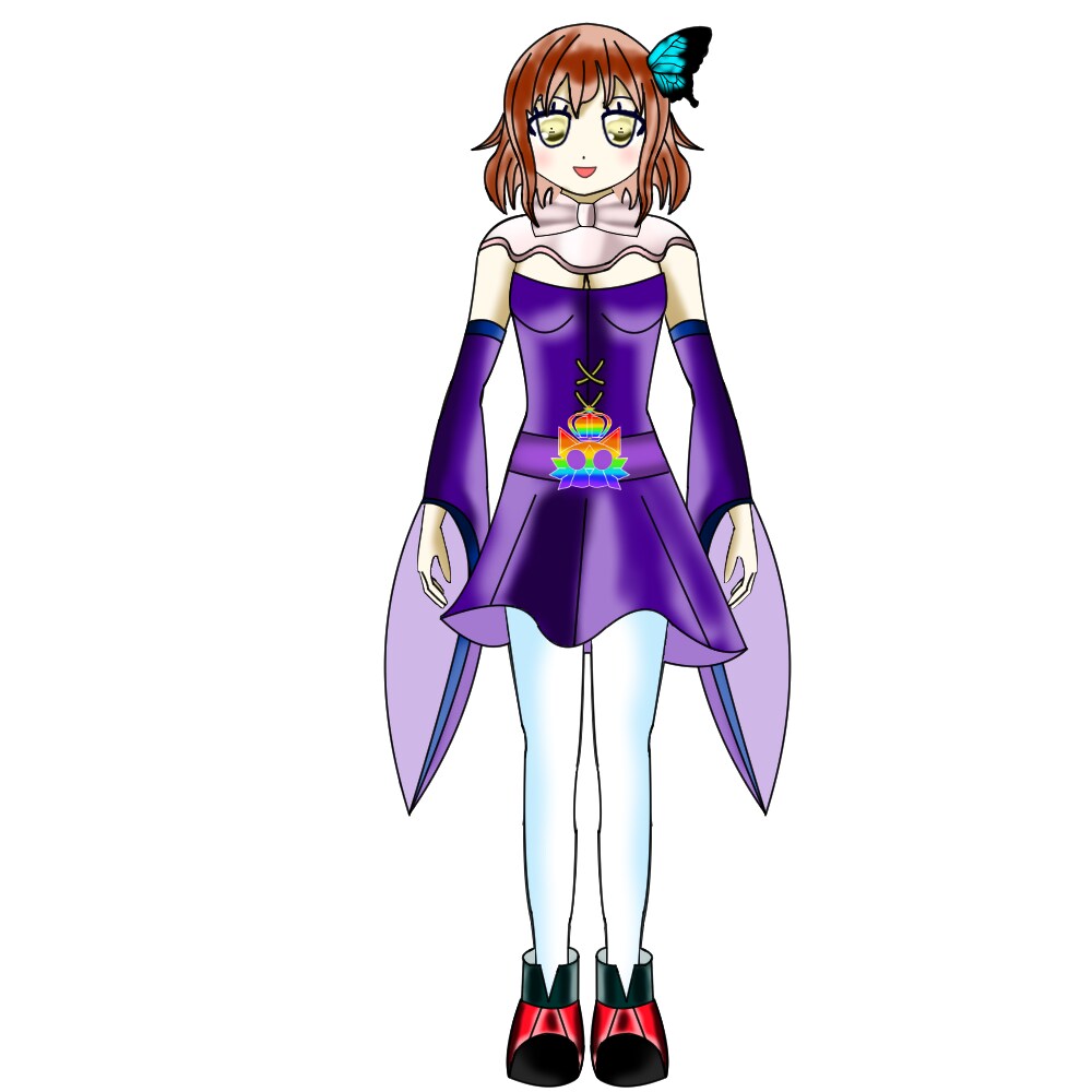 IRIAM用の女の子の立ち絵ですます 自信作です、是非よろしくお願いします イメージ1