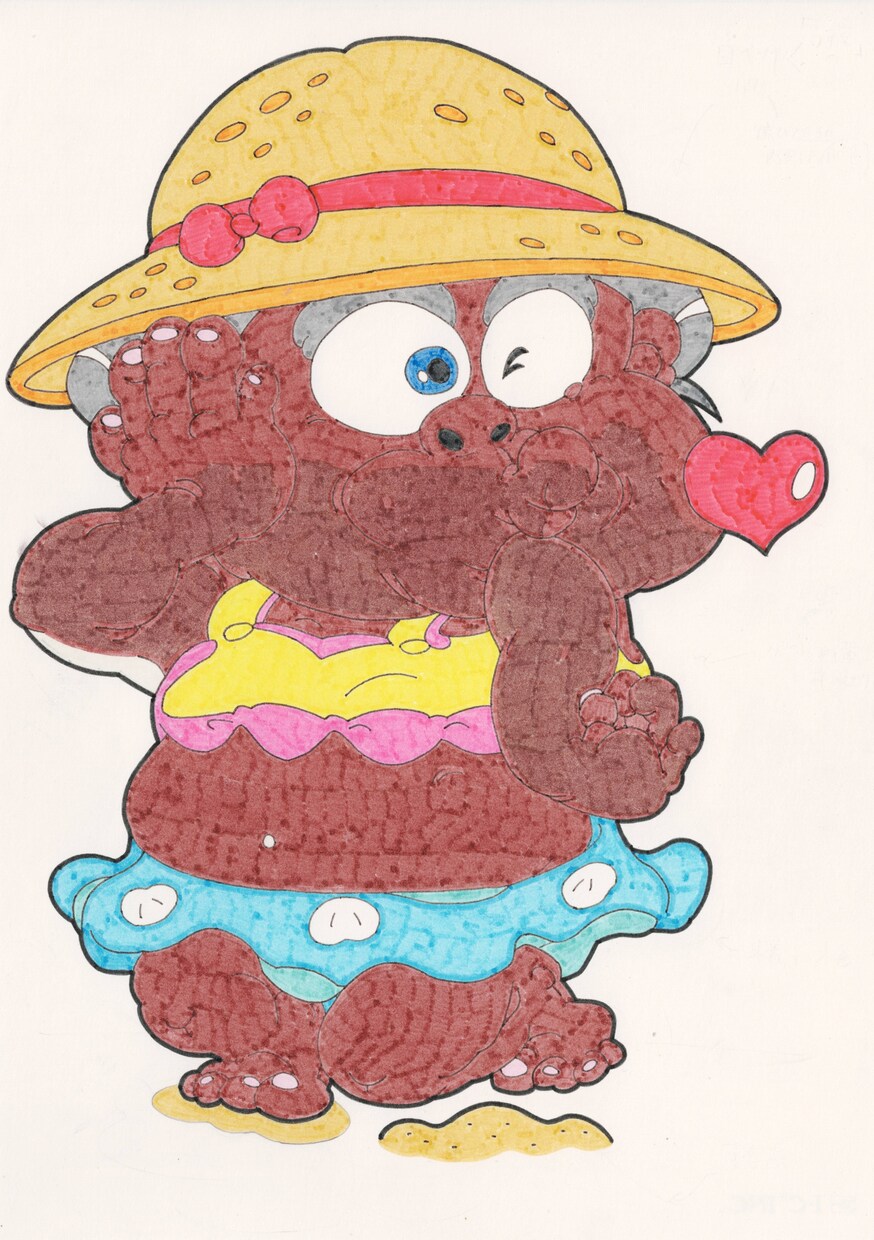 ポップなオリジナルキャラを手描きでイラストにします 写真やイメージを教えてください イメージ7