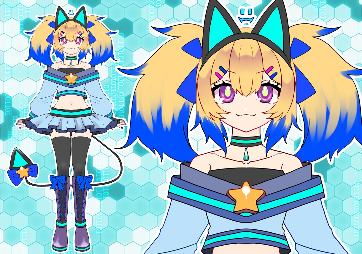 Vtuberキャラデザ～モデリングまでします お見積りやご相談だけでもどうぞ！ イメージ2