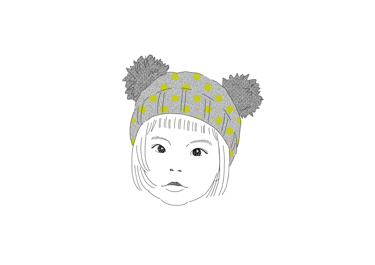 お子様のオシャレな似顔絵作成します ☆記念日や贈り物、ブログ・SNSなどのアイコンなどに☆ イメージ5