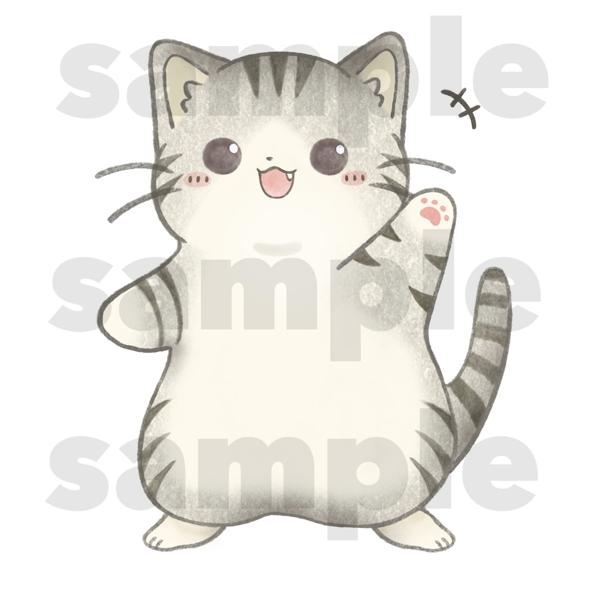 癒し系♪ゆる可愛いタッチで、動物イラストを描きます SNSのアイコン用・オリジナルグッズ等に如何でしょう？ イメージ2