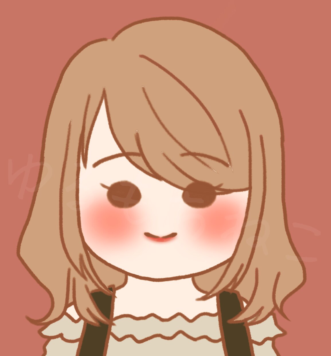 やさしい雰囲気のアイコン描きます ほんわかテイストのイラストで依頼後すぐに製作開始！ イメージ2