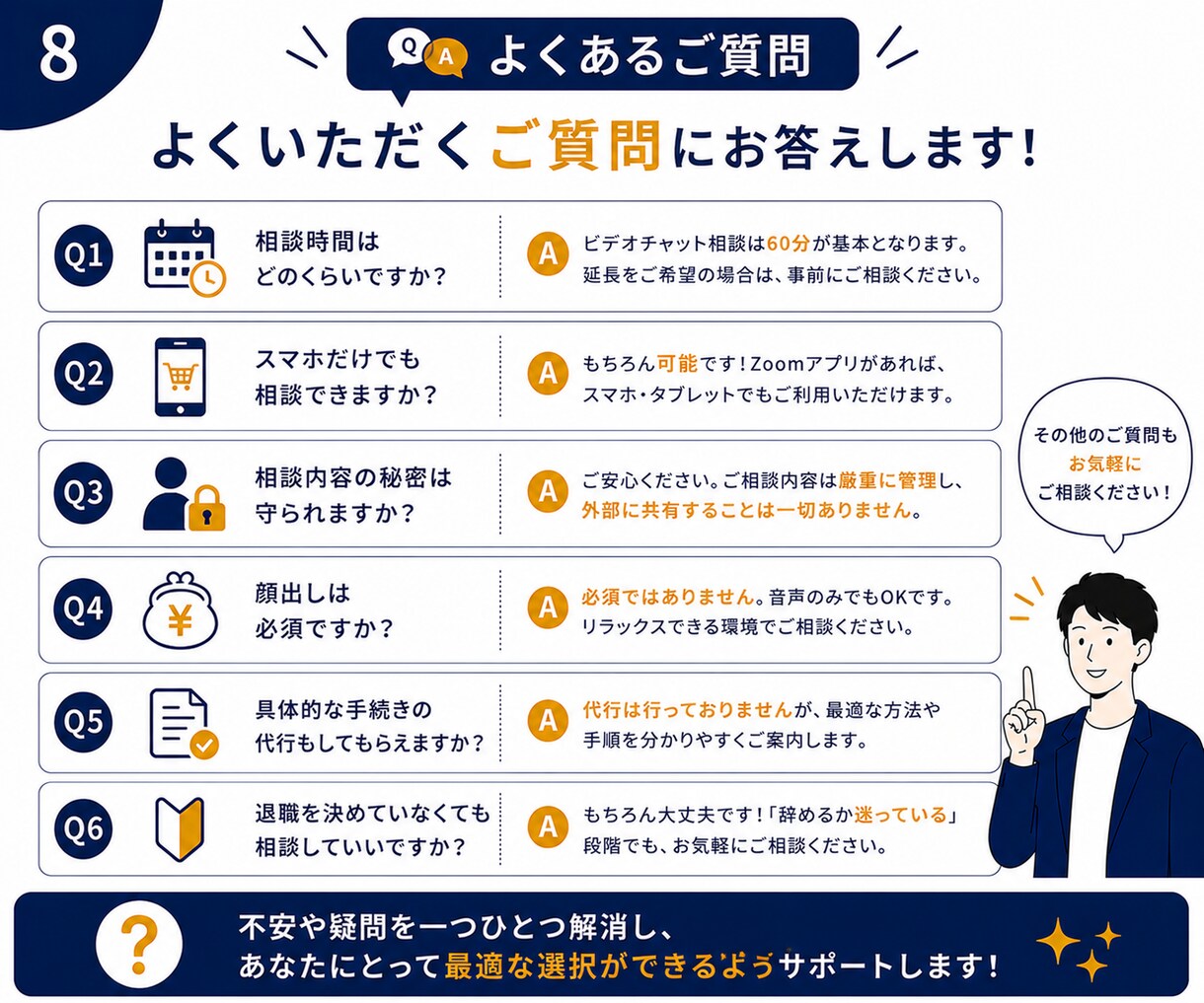 会社員向け！辞める前のお金相談に乗ります 失業保険・税金・社保の不安を解消 イメージ8
