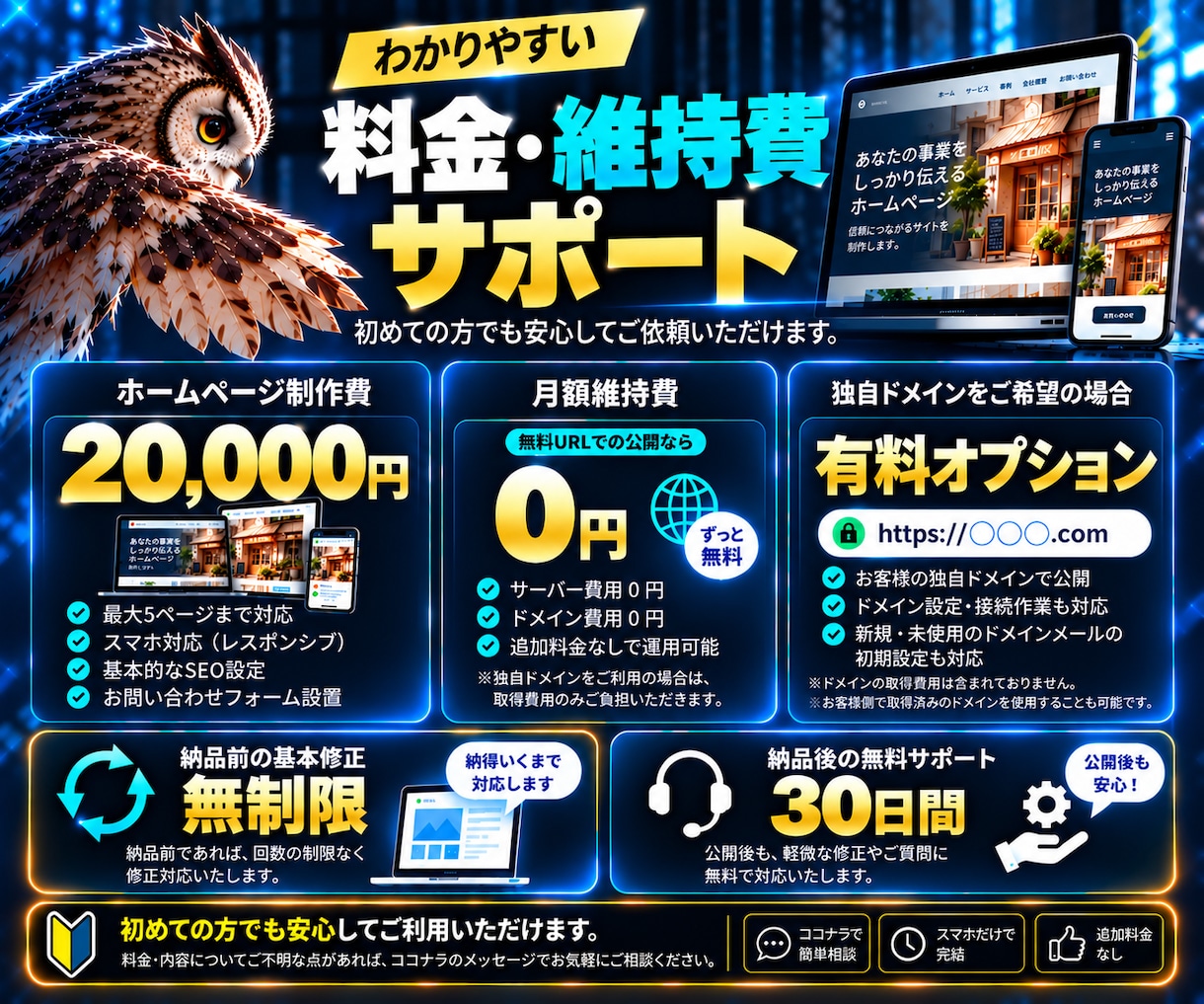 SEO・AI検索に対応したホームページを制作します 丸投げOK！原稿作成から検索対策・公開までまとめて対応 イメージ5