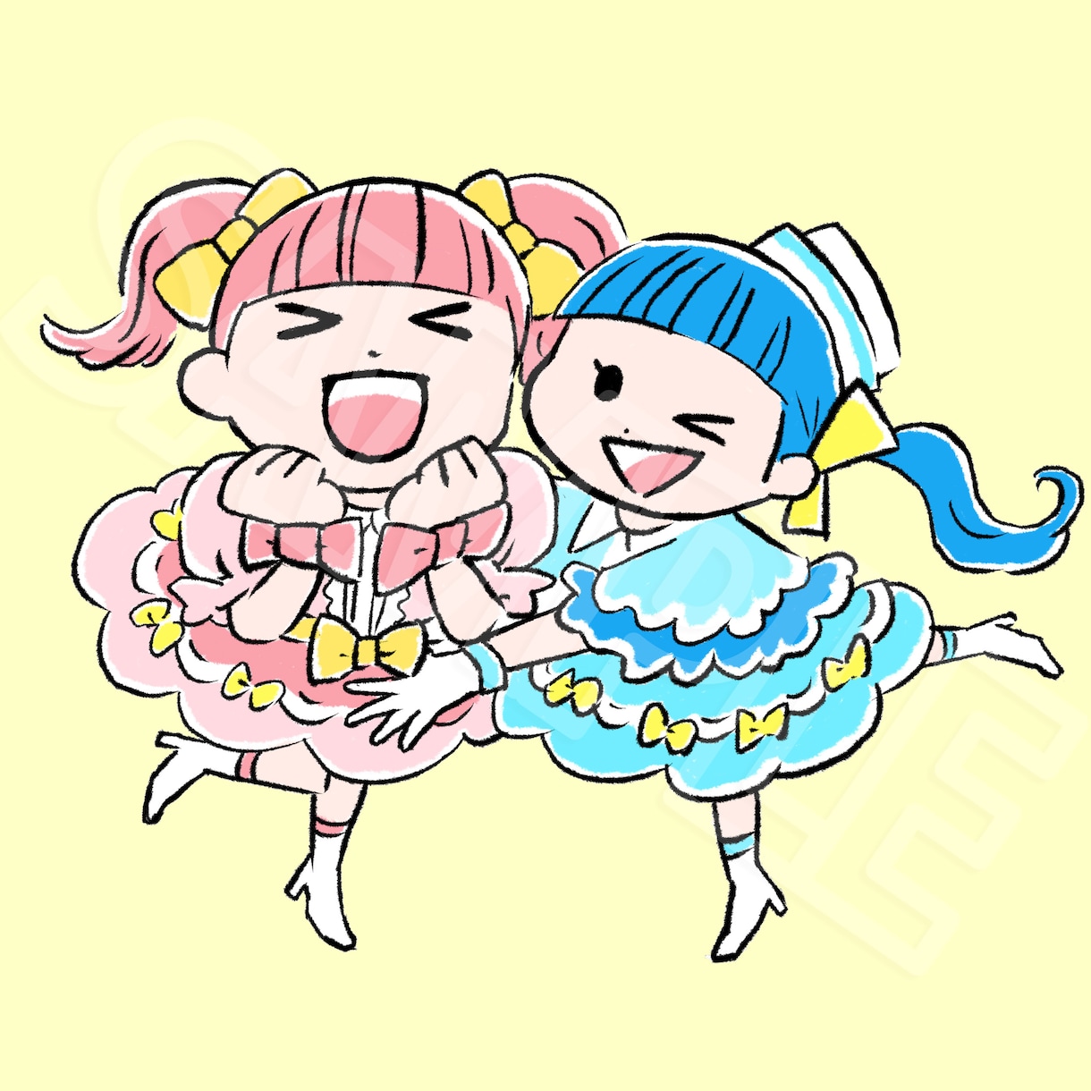 ゆるめタッチのイラスト描きます 商用利用OK！WEB・広告・サムネ・アイキャッチに！ イメージ3