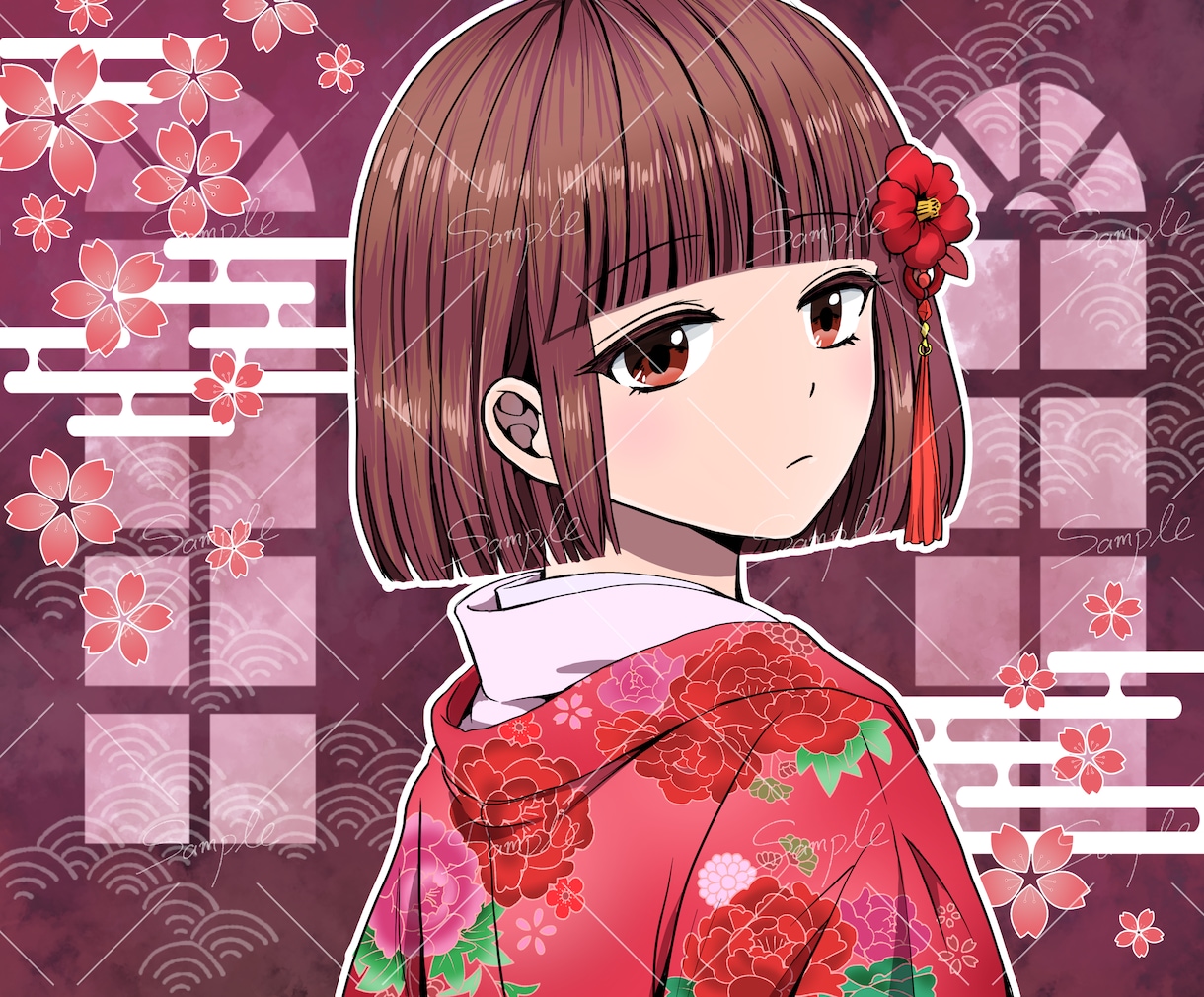 カラフルなアニメ絵風イラスト描きます SNSアイコン、キャラデザ、立ち絵など幅広く制作します イメージ7