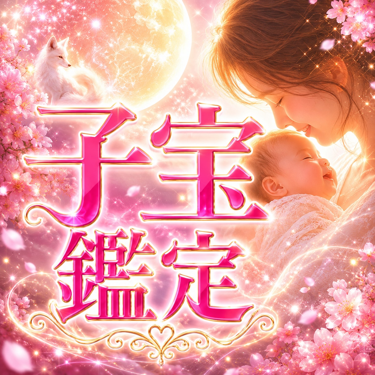 子宝鑑定◆授かりの流れとご縁を霊視します 赤ちゃんとのご縁や授かりの流れを丁寧に読み解きます イメージ1