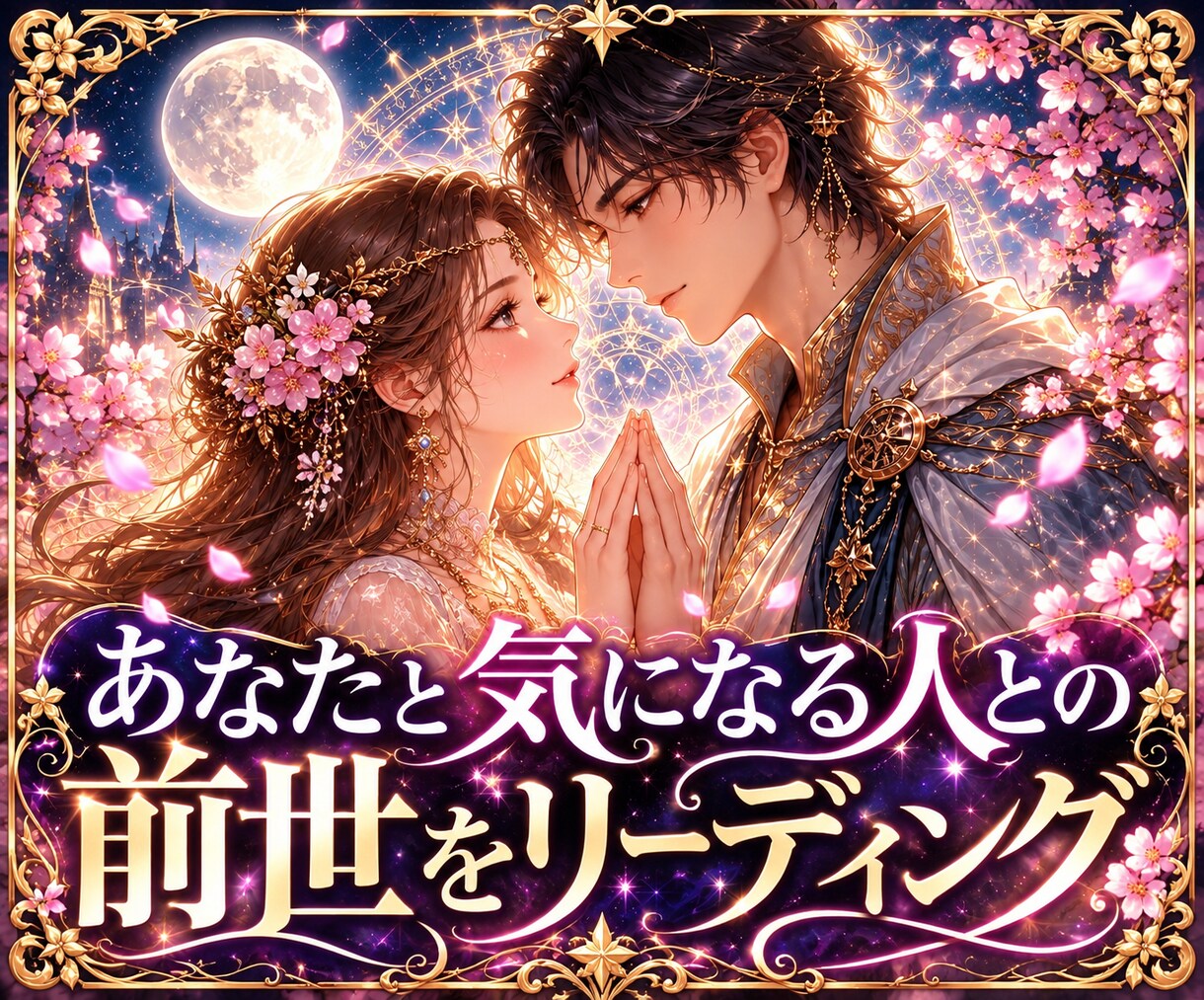 前世から見る二人のご縁を鑑定します 星が教える宿縁の軌跡｜あの人との間に流れる永遠の愛のシナリオ イメージ1