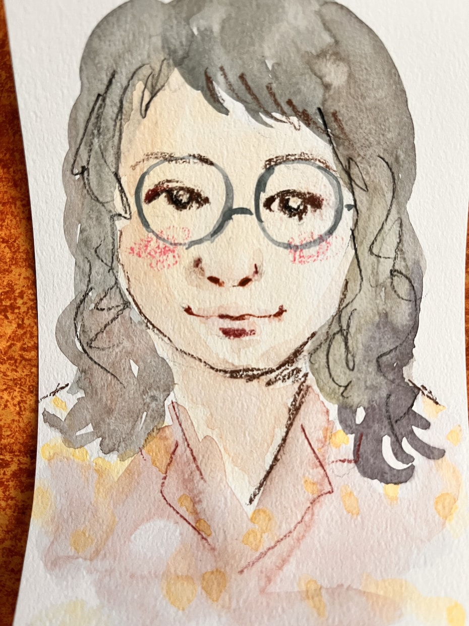 大切な人の似顔絵描きます 透明水彩であなたの大切な方へのプレゼントの似顔絵を描きます イメージ2