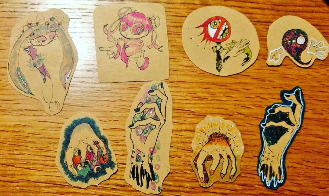 貴方の要望を独自解釈しイラストやシールを作成します 一点物のシールが欲しい方、グッズデザイン等を探している方へ イメージ1
