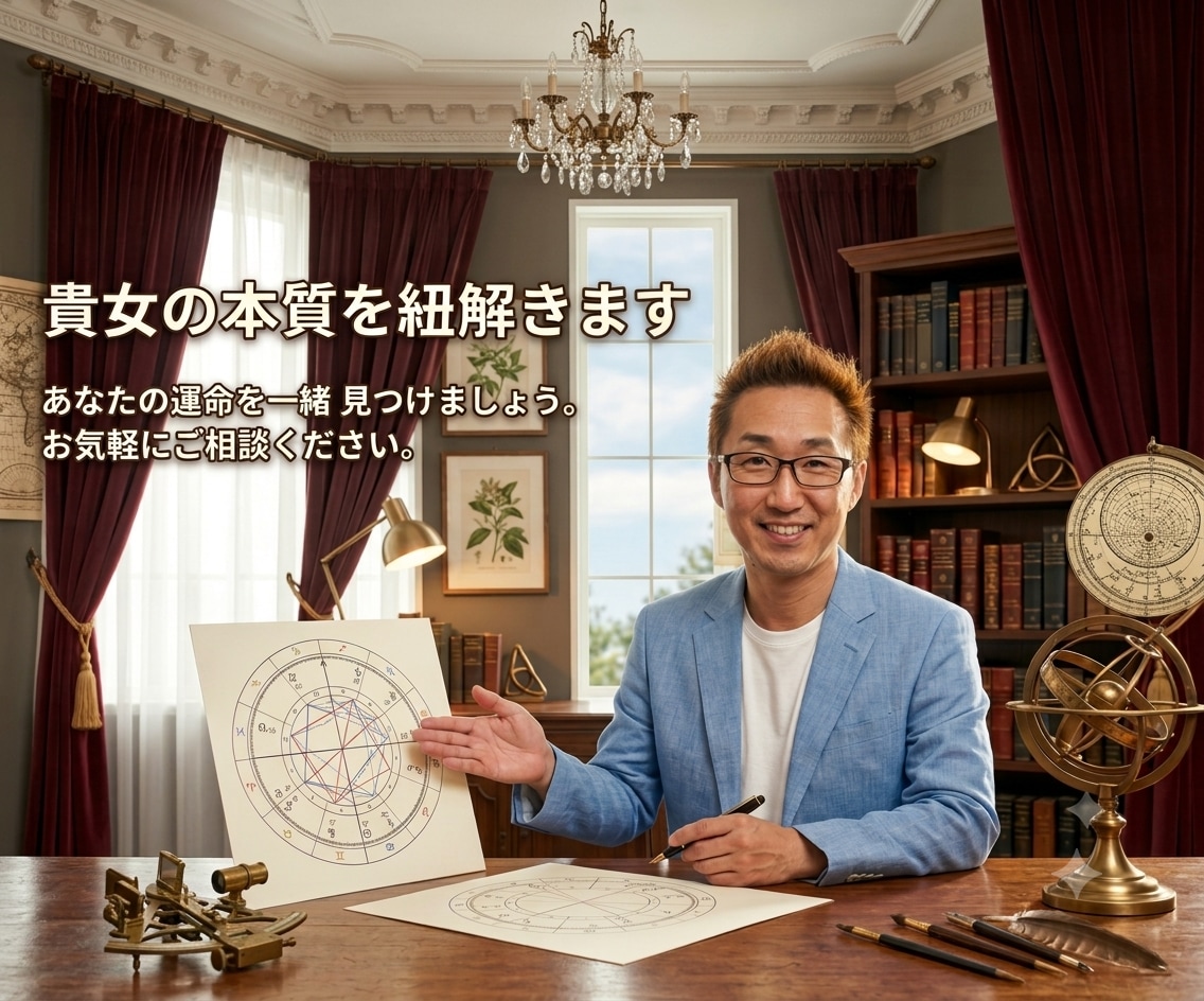 貴女の違和感を紐解きます 星読みで頭と心をリセット。優しく寄り添う、占い電話相談ルーム イメージ1