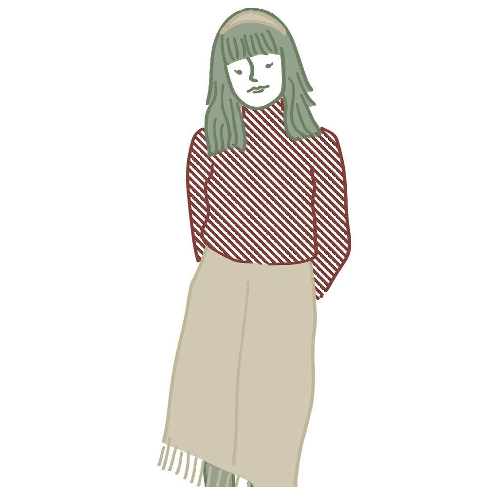 3色で圧倒的おしゃれ◎お写真をイラストにします 配色がおしゃれすぎる♩似顔絵イラストを作成します イメージ8