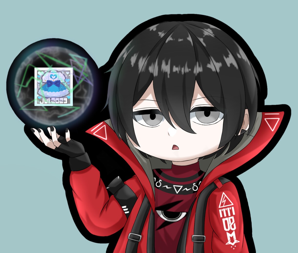 表情差分⭕️ゆるふわなデフォルメイラスト描きます キャラクターがいない方でもやり取りをして制作可能です！ イメージ4