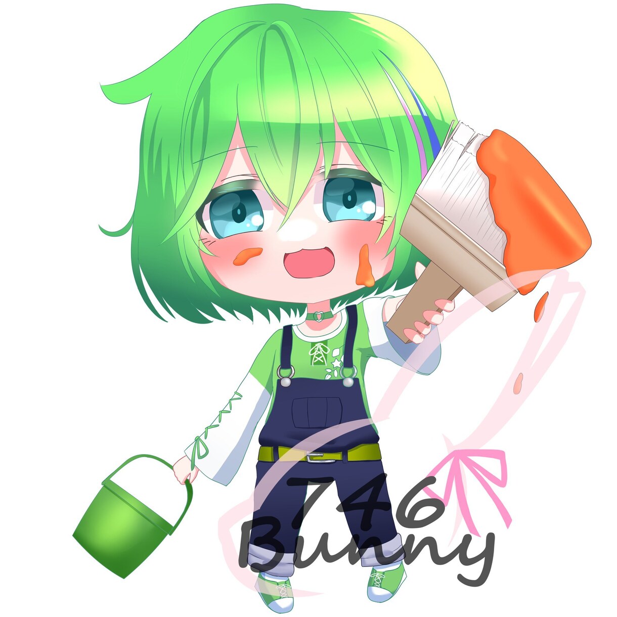 デフォルメキャラのイラスト制作します かわいいミニキャラを最短5日で制作いたします！ イメージ3