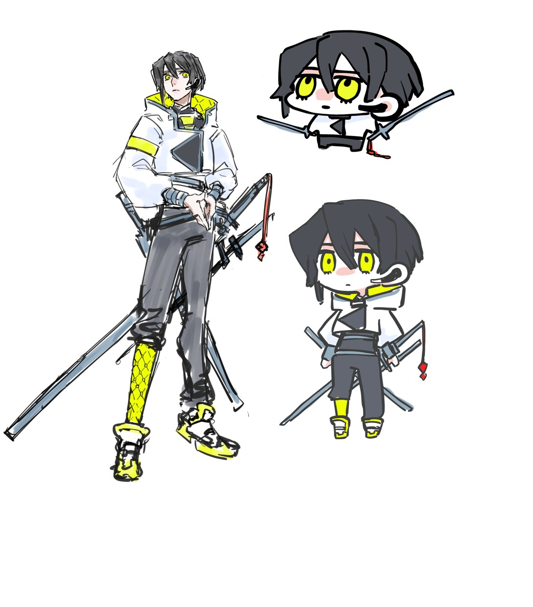 TRPGやオリキャラの立ち絵、描きます 自分だけのキャラクターのイラストならお任せ下さい！ イメージ6