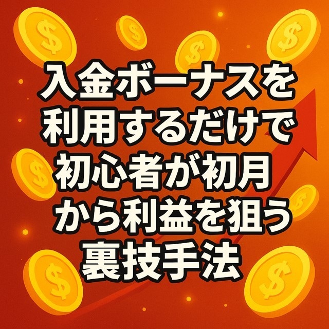 FX会社のボーナスだけで利益を狙う裏ワザを教えます 正道ではなく邪道な裏技でも利益を得たい！という方におススメ！ イメージ1