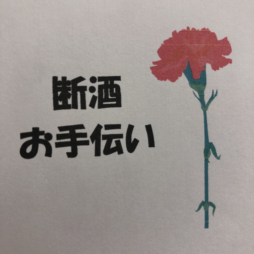 断酒お手伝い致します☆（１日）ます 断酒お手伝い致します☆（１日） イメージ1