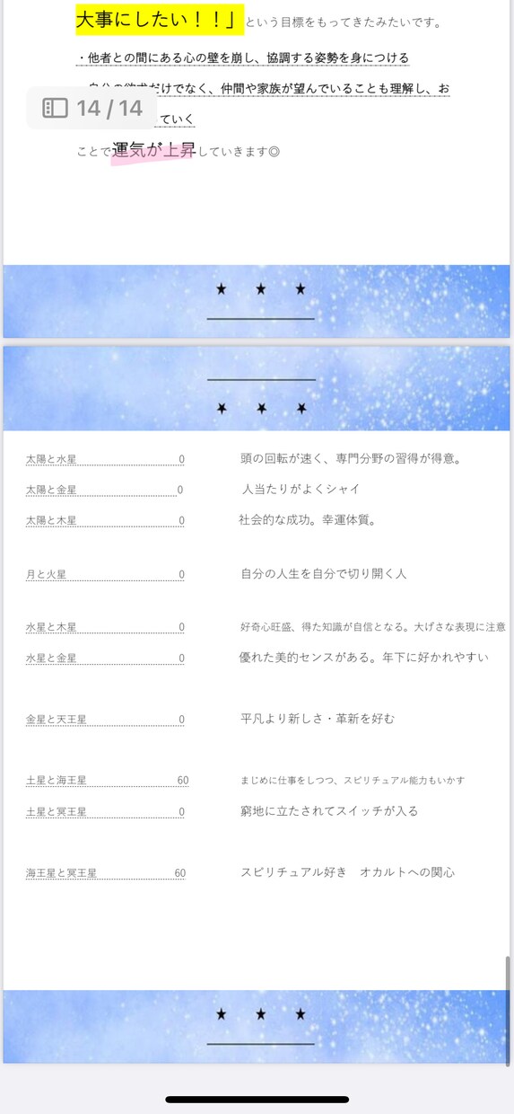 ホロスコープであなたを説明します ーーーーーー星からの自分探し。 イメージ5