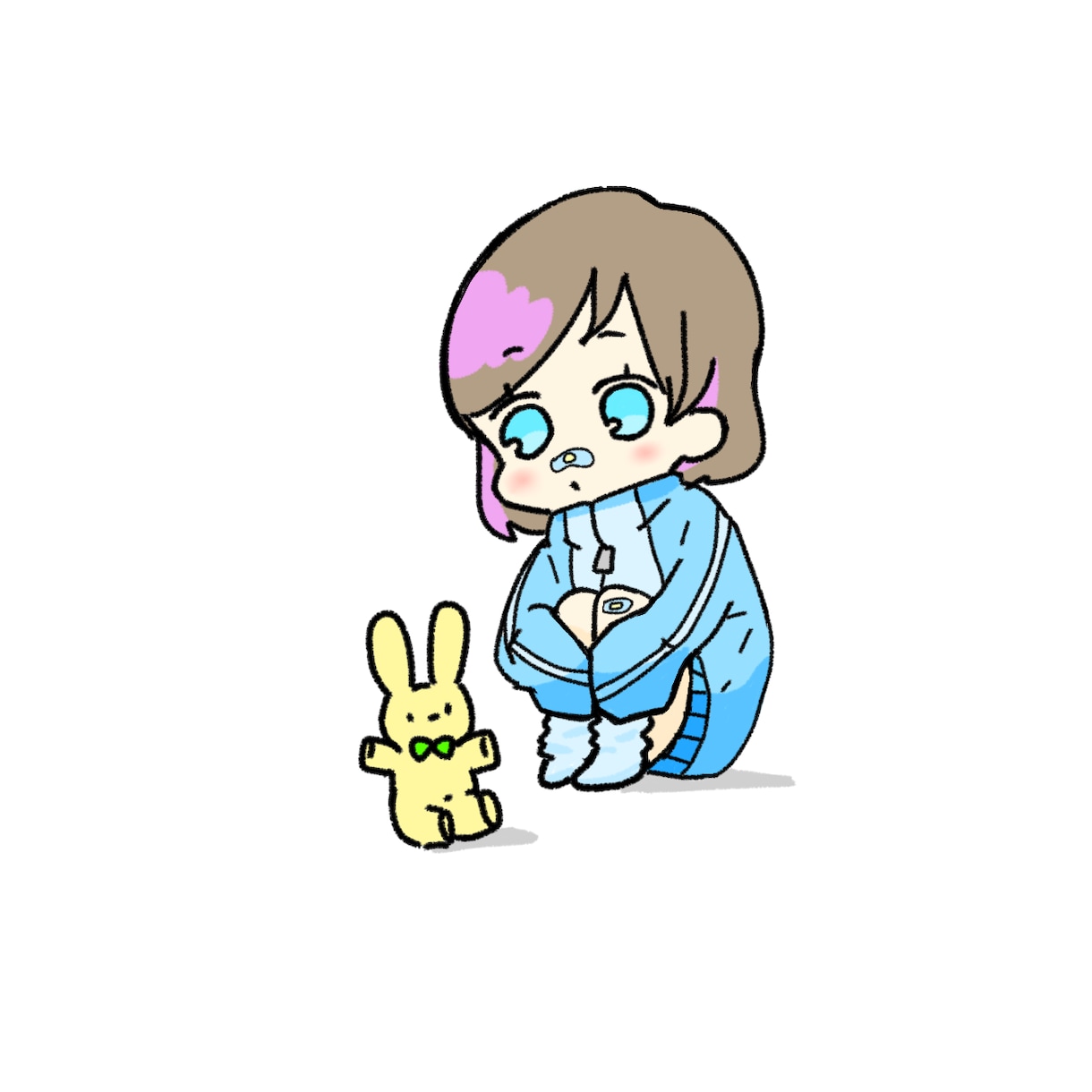 ゆめかわジャージ・セーラー服量産イラスト描きます 量産イラスト2種類を描きます！1枚500円！ イメージ1