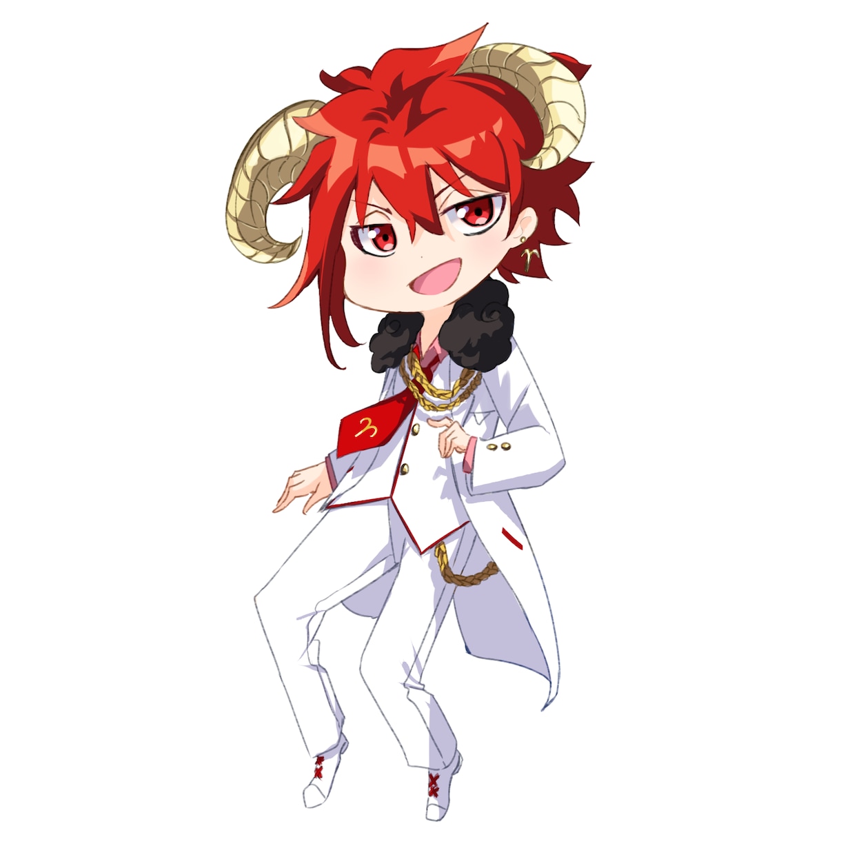 アニメ風　デフォルメイラスト【最短３日】描きます アニメ風の可愛いSDキャラです！ イメージ6