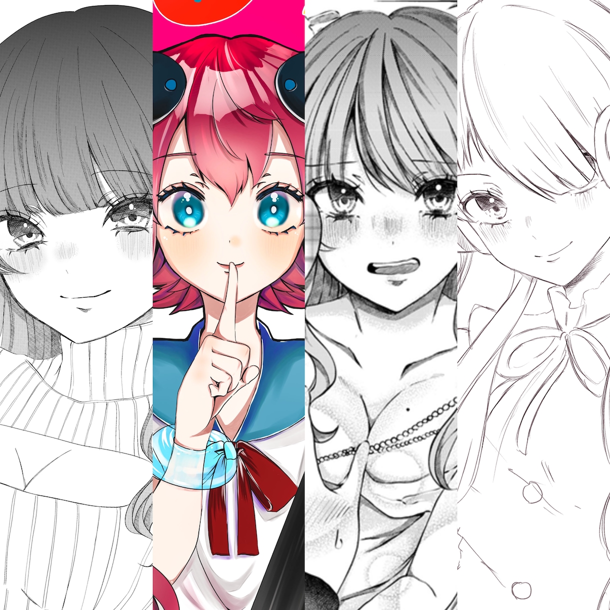 SNSアイコン、トプ画、その他なんでも描きます 夢絵、キャラクターデザイン、アイコン何でもどうぞ！ イメージ2