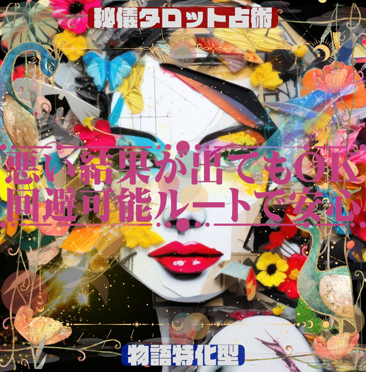 秘儀恋愛タロット┃鑑定書・解説書・物語で占術します 鑑定書+解説書+物語の3層占術┃3層視点で真実と未来を知る！ イメージ9
