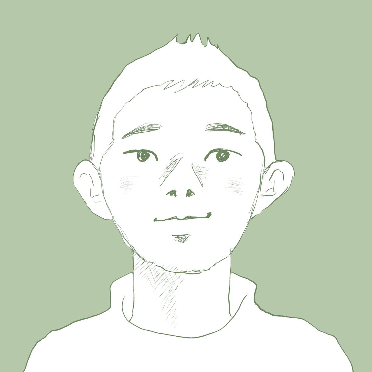 ふんわり似顔絵、イラスト、アイコンお作りします 雰囲気を大事にした似顔絵お描きします。写真なしでも大丈夫！ イメージ6