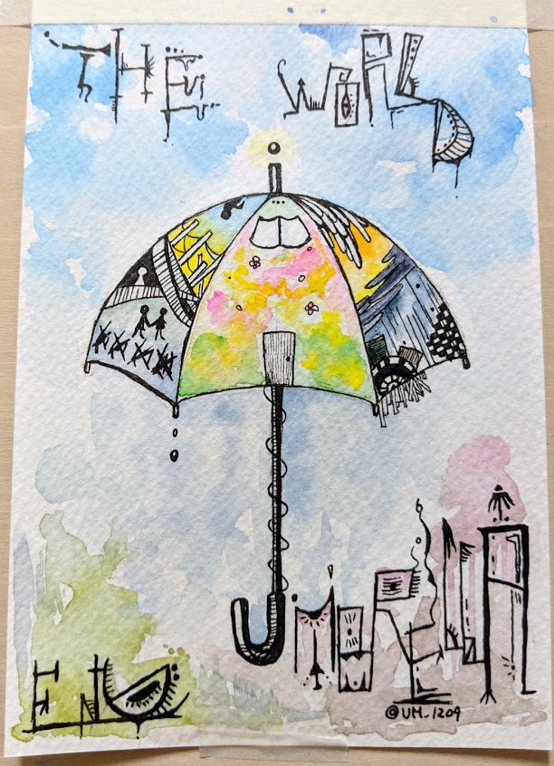 ごちゃごちゃした絵を描きます デジタル、アナログどちらでも対応できます。 イメージ4