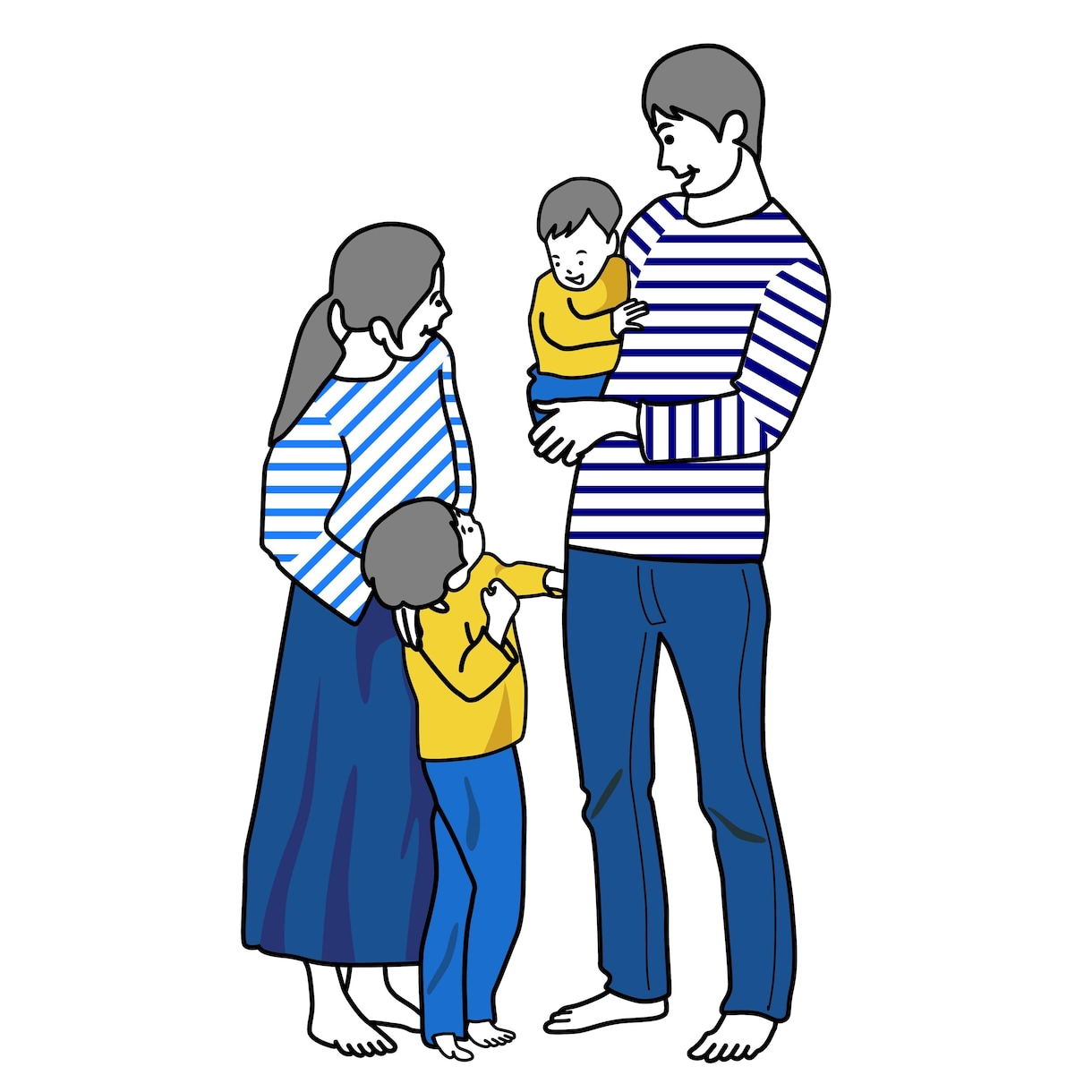 １秒で伝わる!オシャレな人物イラスト作成します あなたのSNSサイトが一瞬でセンス良く集客力UPをお手伝い！ イメージ2