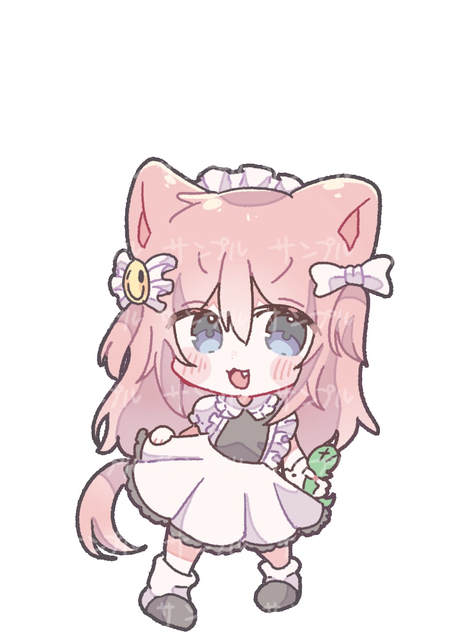 可愛いミニキャライラストを作成します 目が大きめの可愛らしいイラストを作成します！ イメージ3