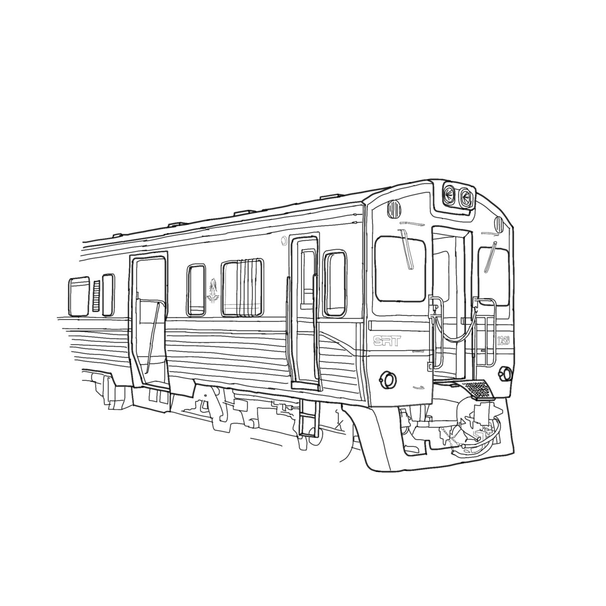 線画でデジタルイラスト描きます モノクロ線画です。描いて欲しいイラストの画像を送ってください イメージ5