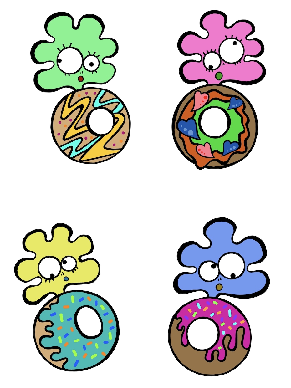 世界で1つ。ポップで明るいデザイン描きます 見ているだけでハッピーに、想いのこもったデザインを制作！ イメージ8